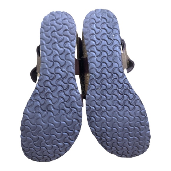 Birkenstock Brown Strappy Sandals - Picture 4 of 8